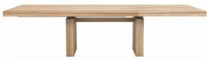 Ethnicraft Прямоугольный раздвижной стол из дуба Oak double