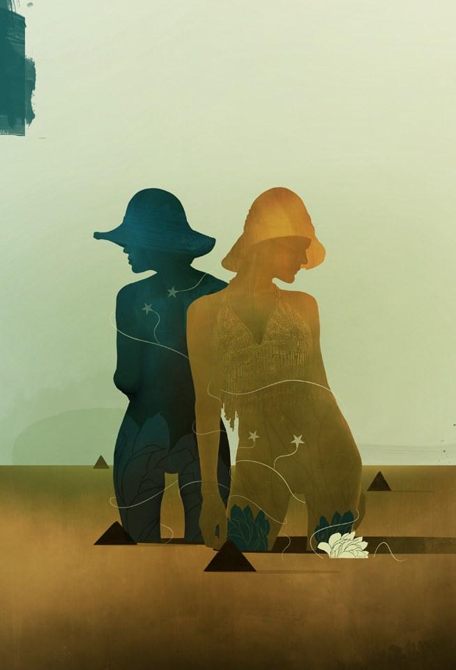 MOMENTI Авторский художественный принт Crazy home paintings Dh-002 - Вид №1