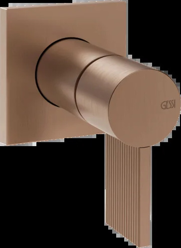 Отдельный контроль 73509 708 Gessi Inverso МЕДНЫЙ МАТОВЫЙ PVD