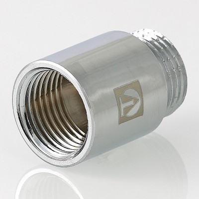 VTr.198.C.0560 Фитинг резьбовой – удлинитель хромированный Valtec 3/4" x 60 мм  - Вид №7