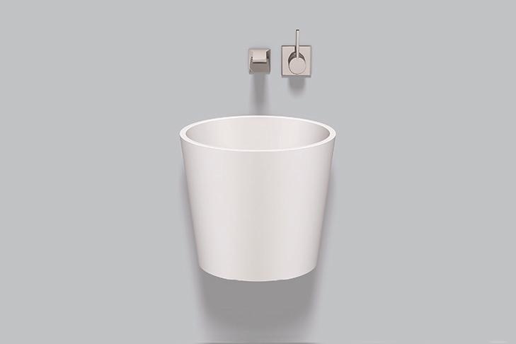 5042500400 Умывальник, wt.co400, белая, для простого ухода Alape Серия CO (Scopio) 