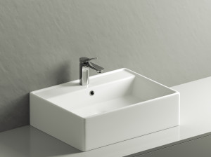 Умывальник чаша накладная прямоугольная Element 590*450*160мм CN6046 CN6046