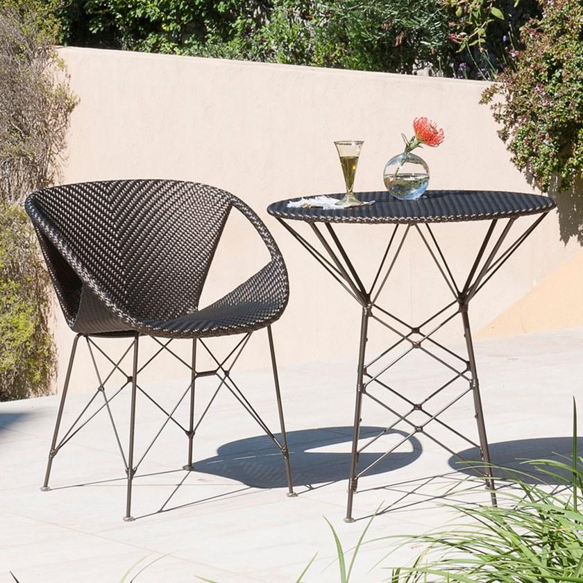 JANUS et Cie Садовое кресло из janusfiber® с подлокотниками Suki sun-id-1373843 - Вид №3