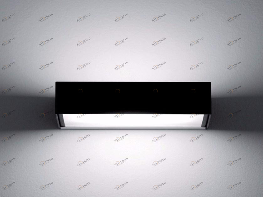 DAVIDE GROPPI Настенный светодиодный светильник из металла и стекла sun-id-1398289