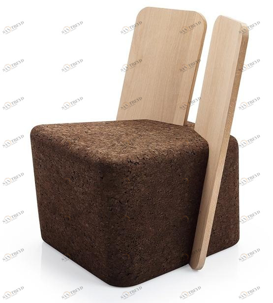 BlackCork Кресло из пробки Cut sun-id-1374060