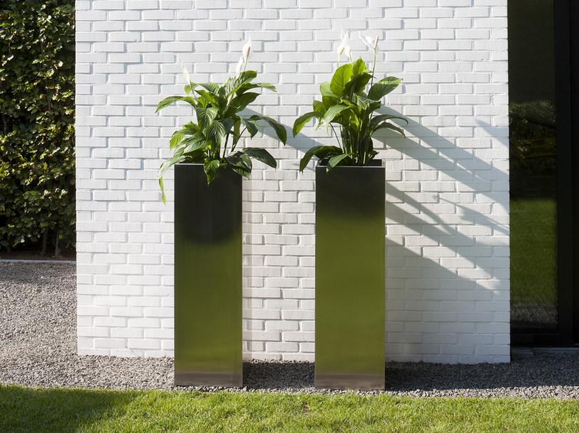 FueraDentro Высокий садовый горшок из нержавеющей стали Cima sun-id-1458448 - Вид №2