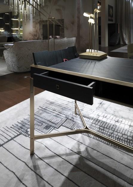 Paolo Castelli Прямоугольный стол из металла и дерева с ящиками sun-id-1444441 - Вид №4