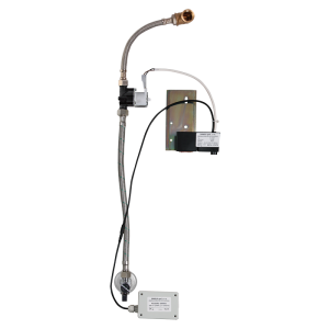 01541 Радарное устройство смыва для писсуара D-Code, с электрoпитанием oт батарейки, 6 В SANELA