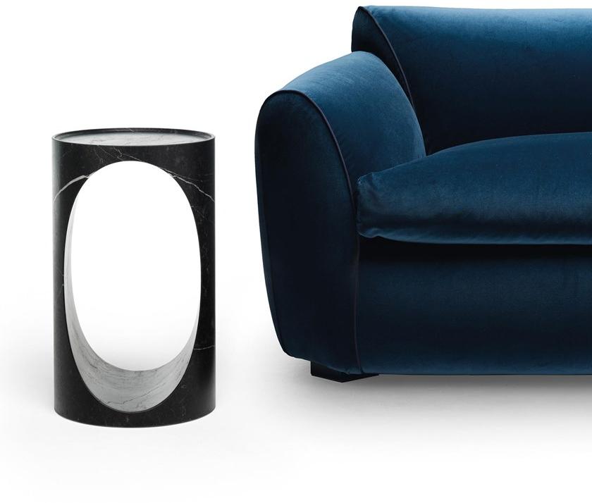 EPÒNIMO Высокий круглый мраморный журнальный столик Roll Rl 002 - Вид №2