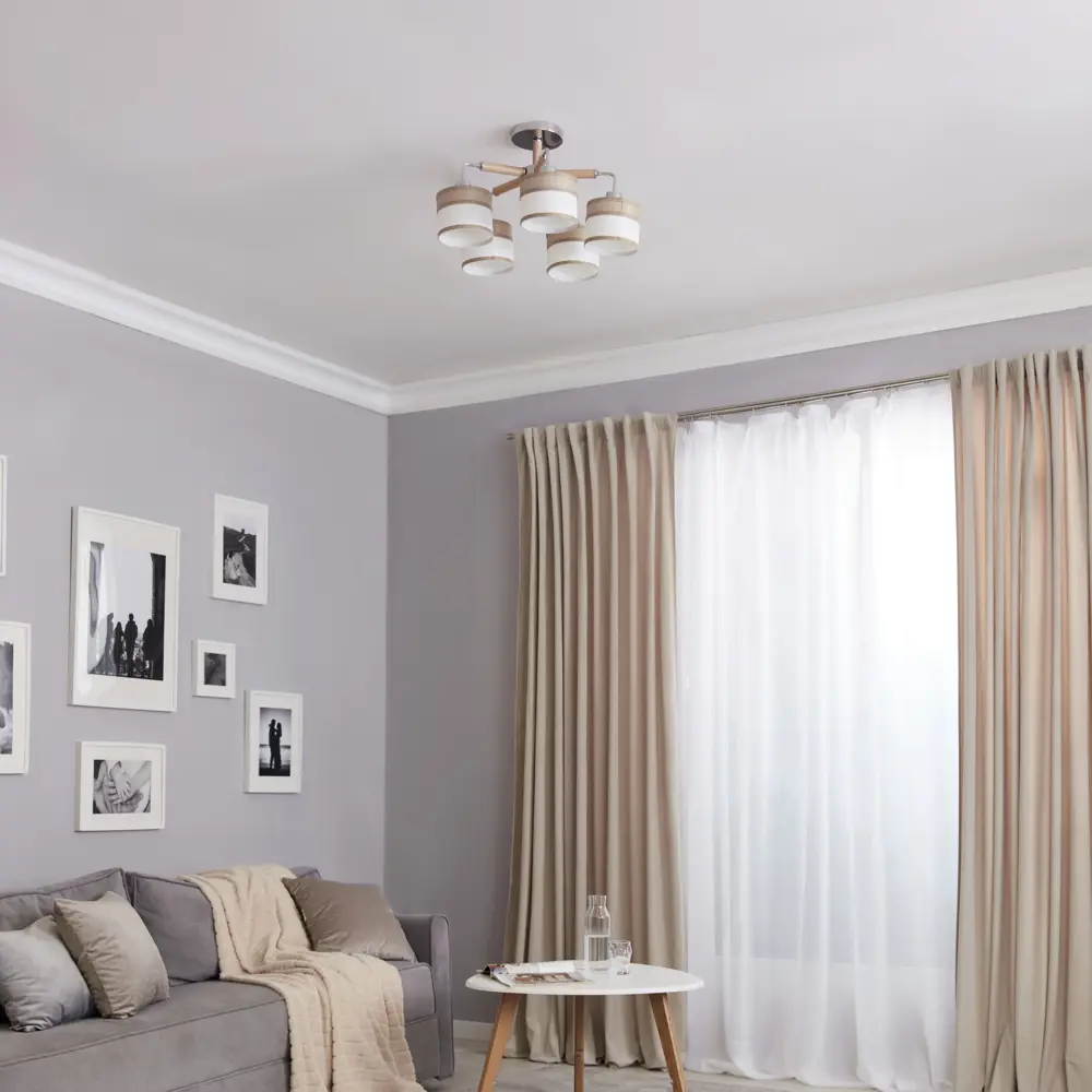 Потолочный светильник Freya FR5329-PL-05-CH с 5 плафонами в стиле модерн 89168203 STLM-0079404 - Вид №9