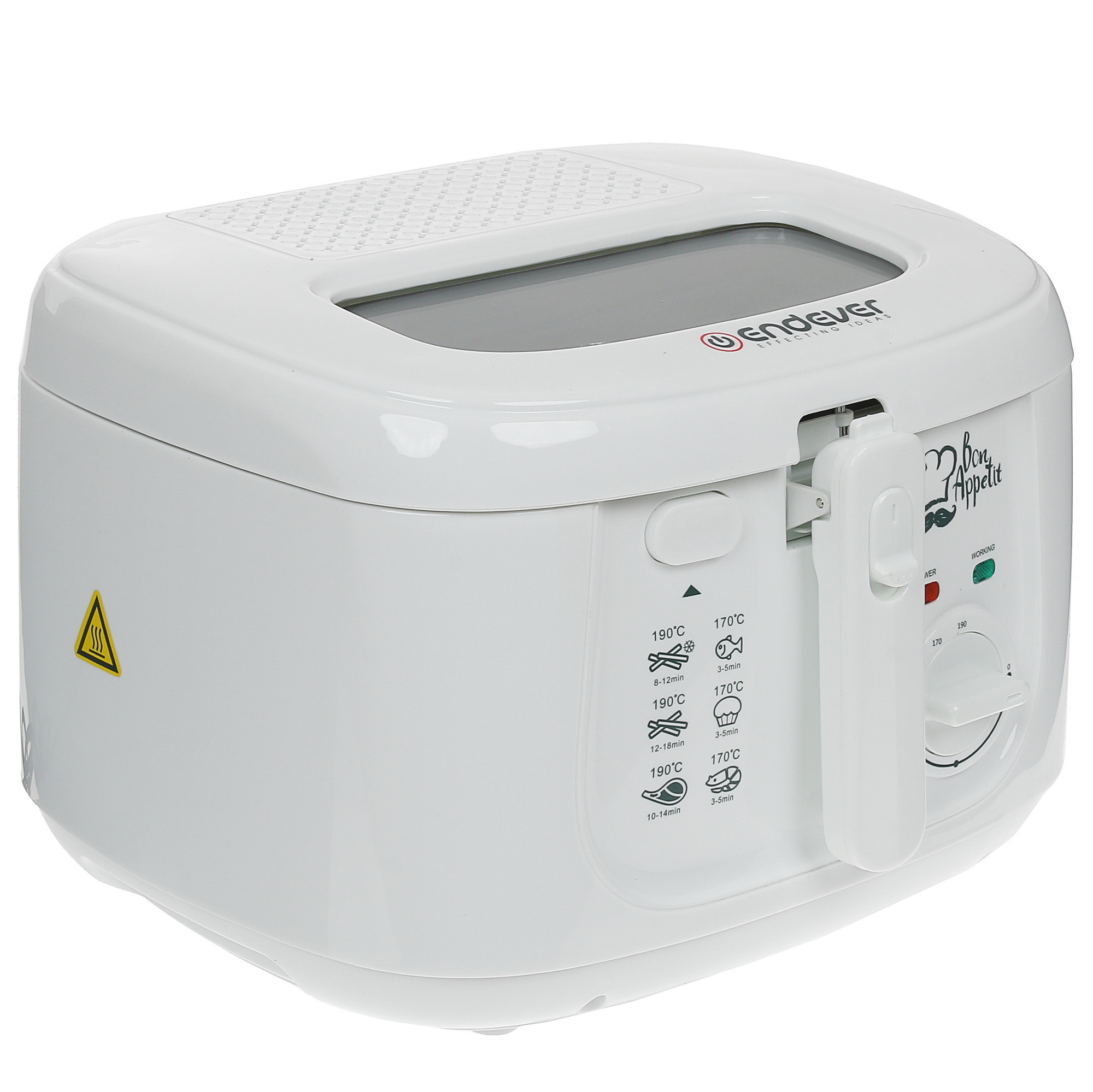 8123404 Фритюрница Endever Skyline FR-111 белый STDN-0058838