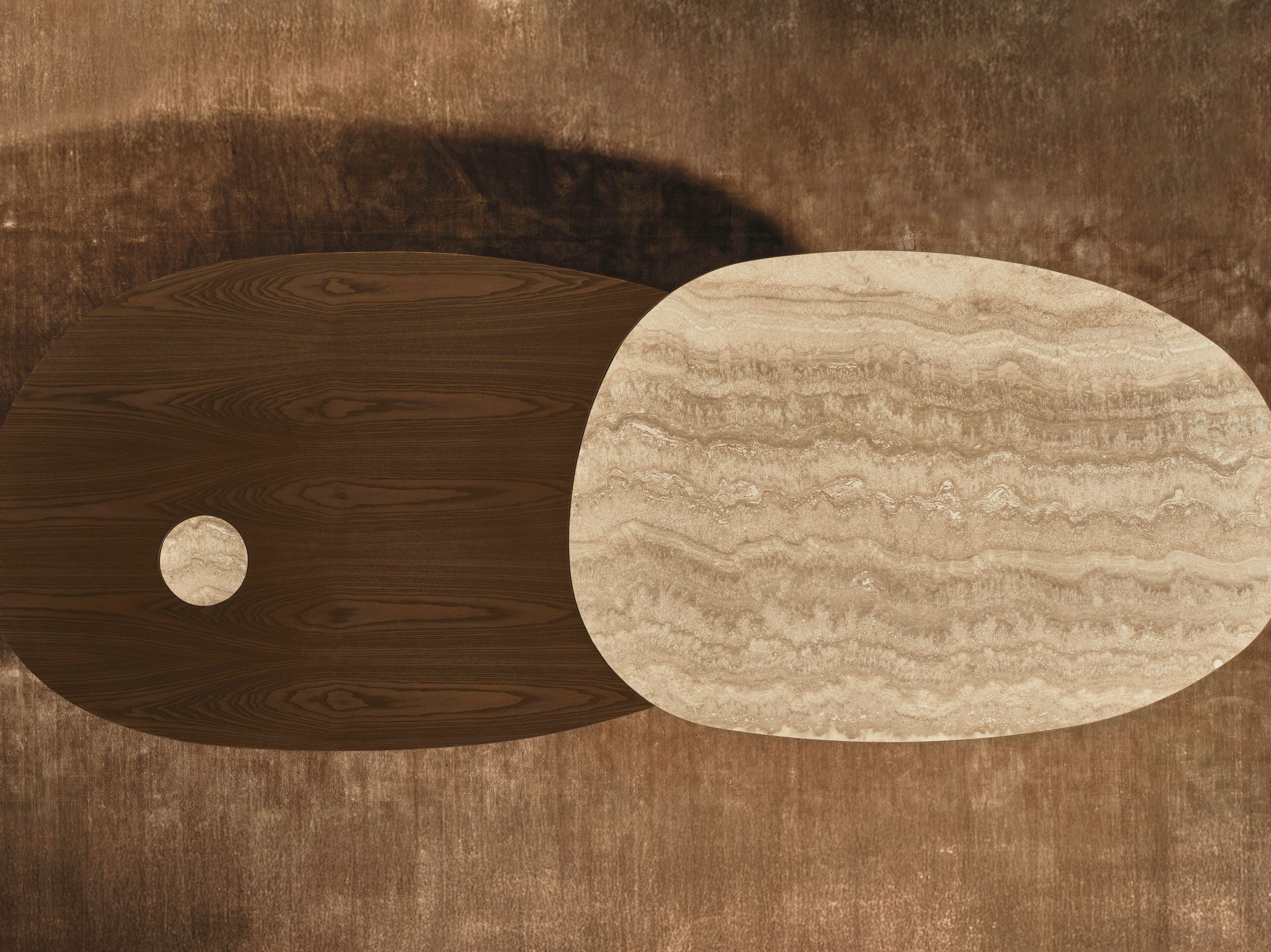 Деревянный и мраморный обеденный стол Naturedesign Главная ARCH-00089251 - Вид №6