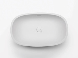 Овальная столешница из Cristalplant®