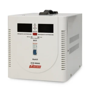91980927 Стабилизатор напряжения Powerman AVS D однофазный 5000 ВА 120-280В STLM-1539637
