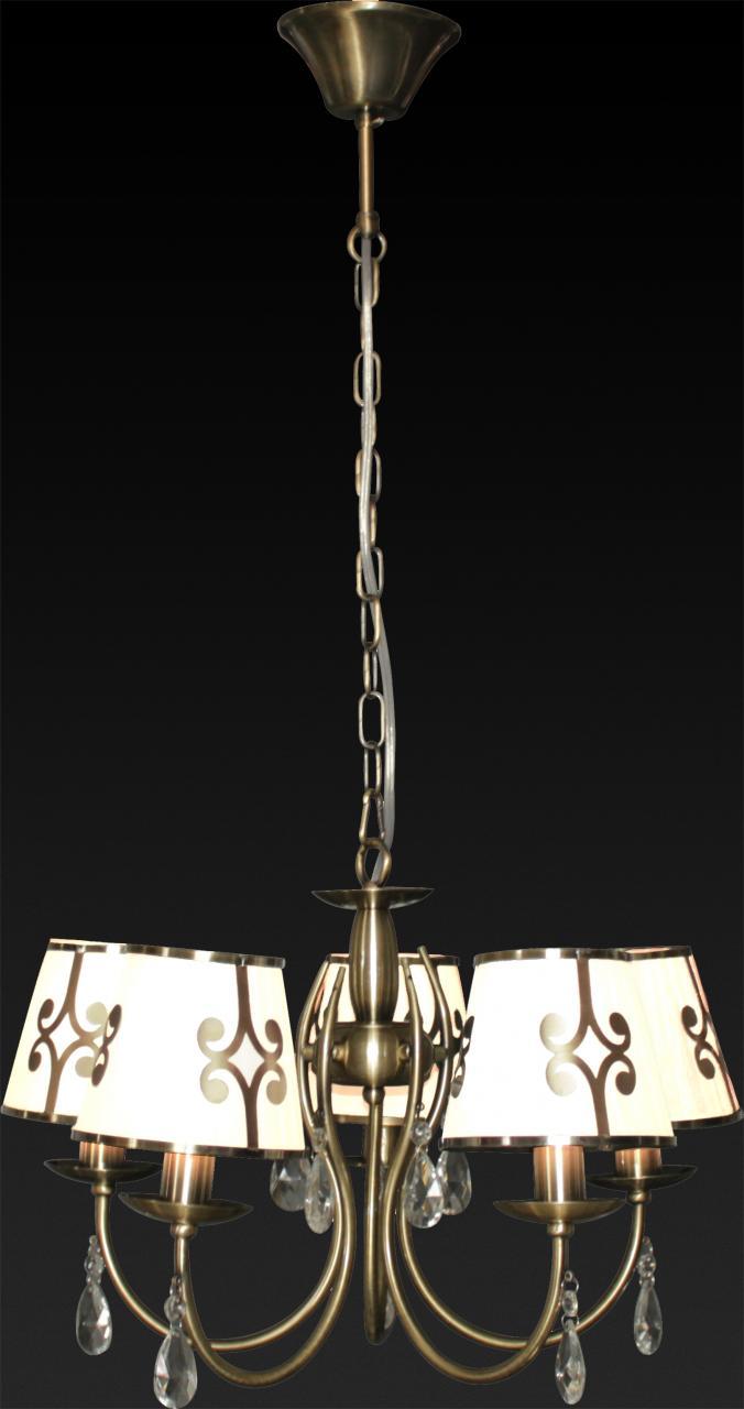 Подвесная люстра Toplight Dorris TL7500D-05AB TOPLIGHT DORRIS 186741 Белый  - Вид №1