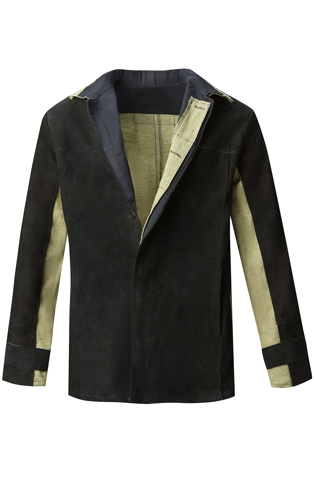 66277 Костюм брезентовый сварщика комбинированный cпилком  Одежда для сварщиков  размер 56-58/170-176 Спецодежда  - Вид №3