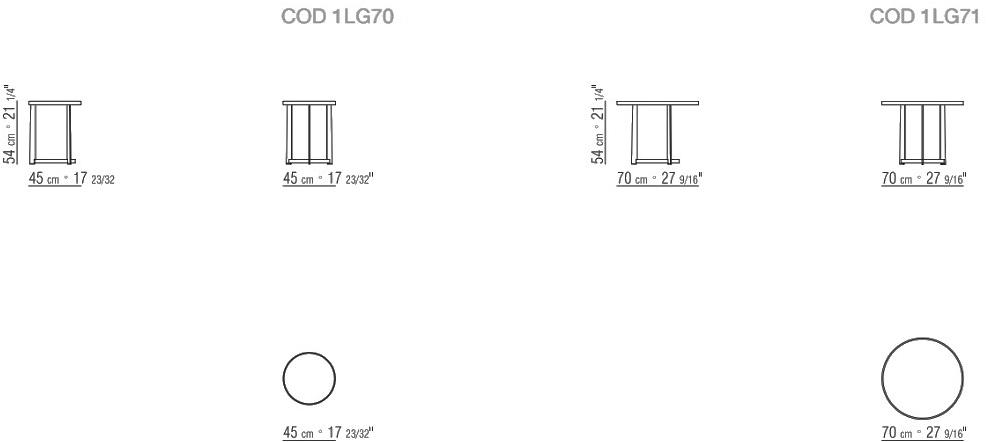 Flexform Маленький стол sun-id-1479186 - Вид №1