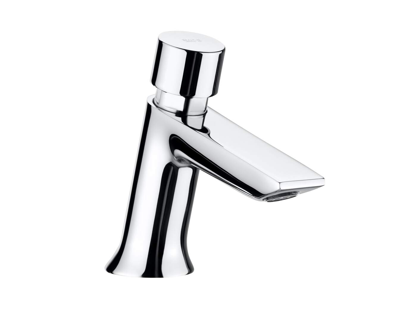 Смеситель для раковины с металлическим верхом и ограничителем расхода Roca Instant ARCH-00077880 - Вид №1