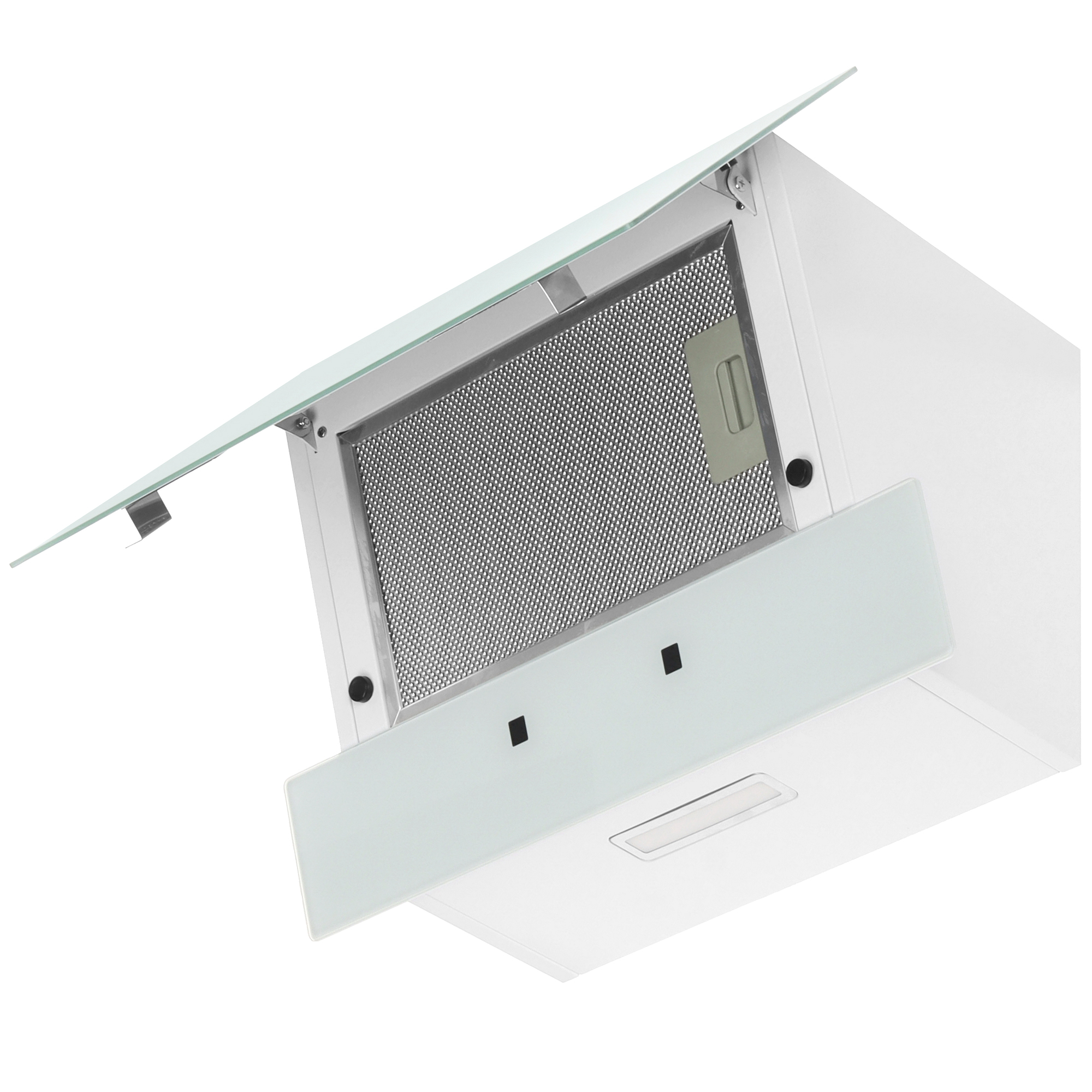 9160550 Вытяжка наклонная DEXP CH50-SVF белый/белый STDN-0105196 - Вид №2