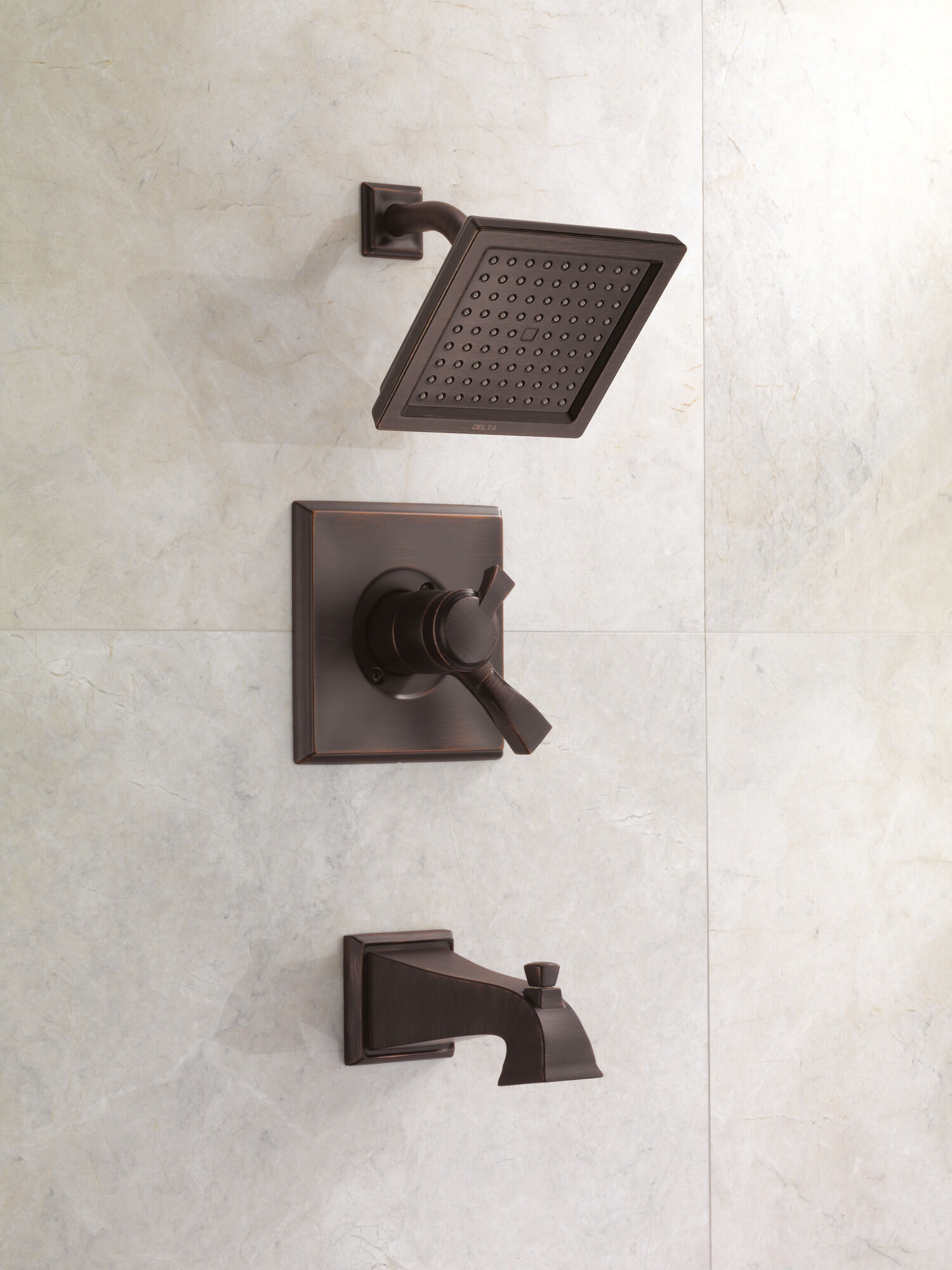 T17451-RB-WE Для ванны и душа Monitor® 17 Series Delta Faucet Dryden Венецианская бронза  - Вид №3