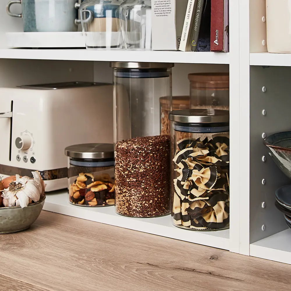 Банка Delinia 0.4 л стекло/сталь цвет прозрачный STLM-2165781 - Вид №2