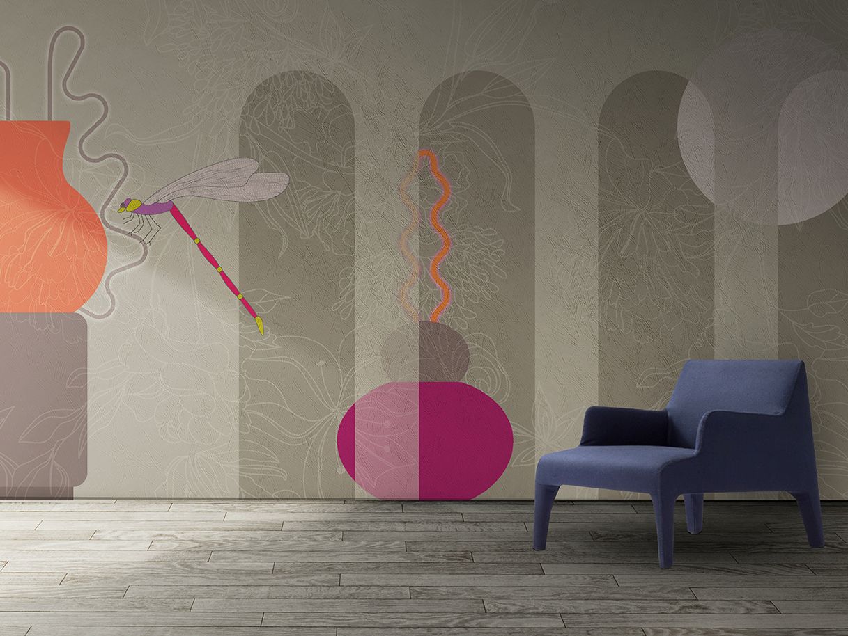 Виниловые или стекловолоконные обои N.O.W. Edizioni ателье ARCH-00144544 - Вид №1