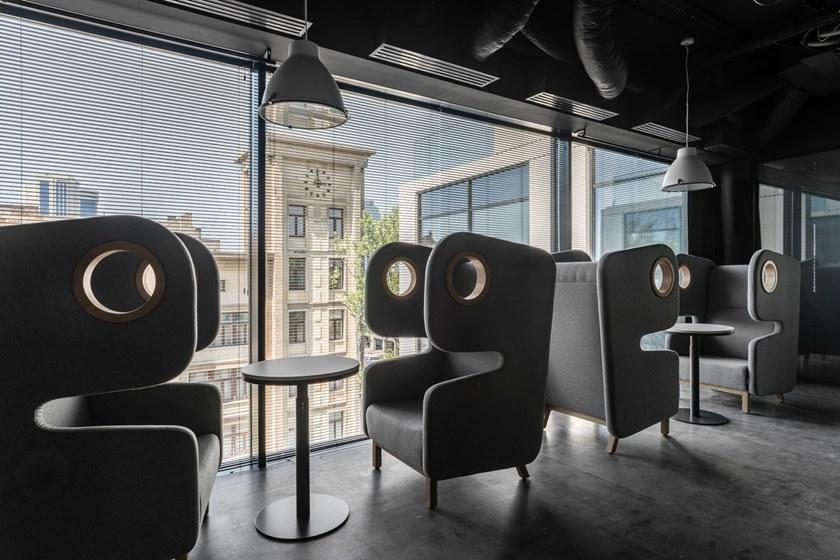 Mikomax Smart Office Стул Wing из шерсти Packman sun-id-1507975 - Вид №3