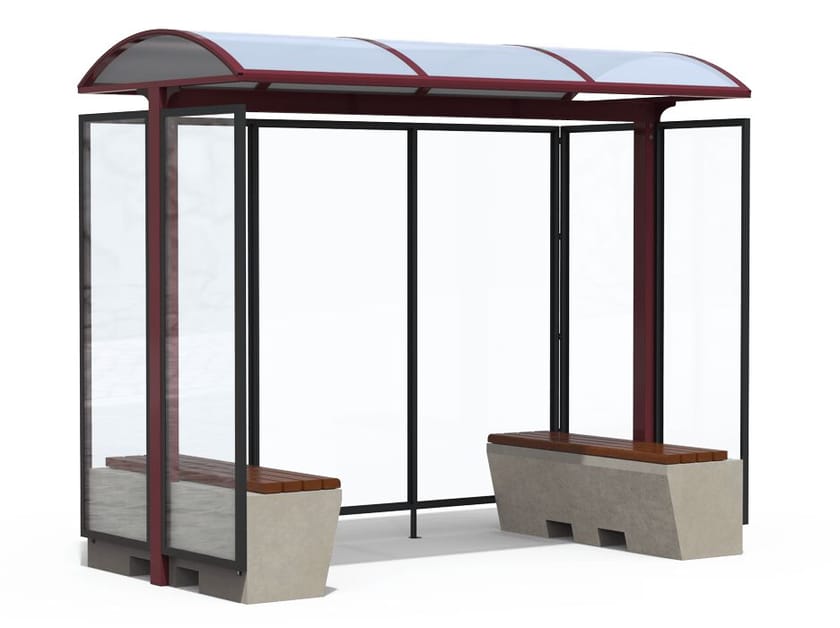 Отдельно стоящий навес из стали и стекла DIMCAR CARLOTTA ARCH-00116965