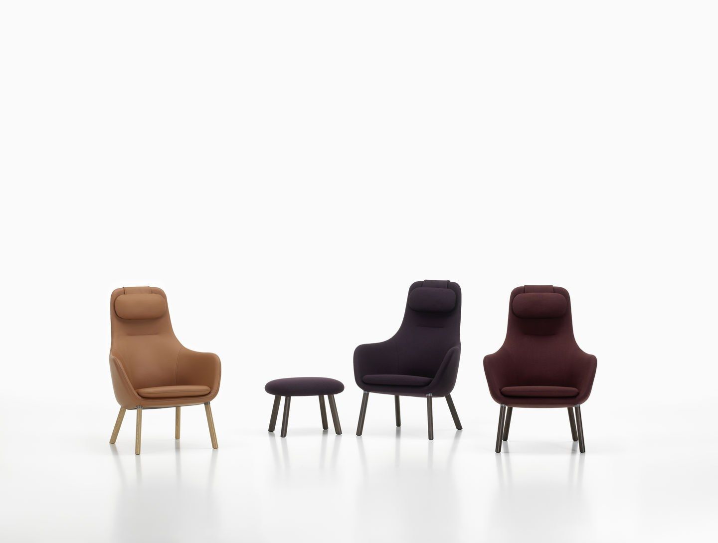 Тканевая мягкая подставка для ног VITRA HAL Lounge ARCH-00085800 - Вид №33