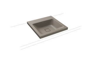 Умывальник KALDEWEI Сталь эмалированная 3076 448 теплый серый 60 30763083448