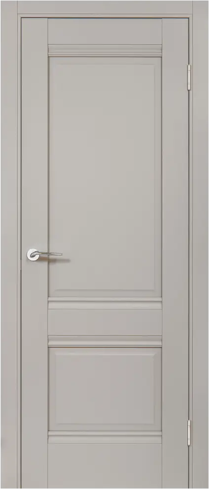 PORTIKA Межкомнатная дверь Классико-42 серый с покрытием Hardflex 85486301