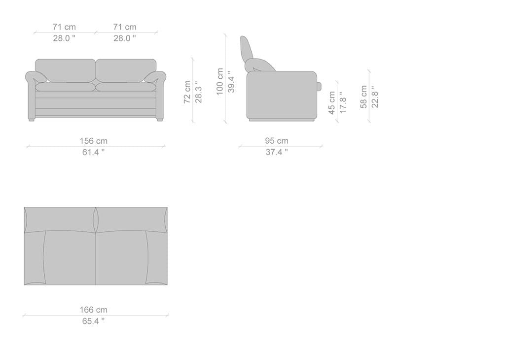 2-местный диван CASSINA Living ARCH-00022496 - Вид №10