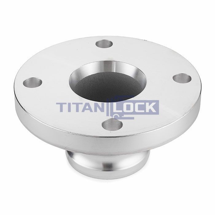 Камлок нержавеющий тип FA, ниппель с фланцем 6", AISI316, TL600FASS TITAN LOCK  - Вид №1