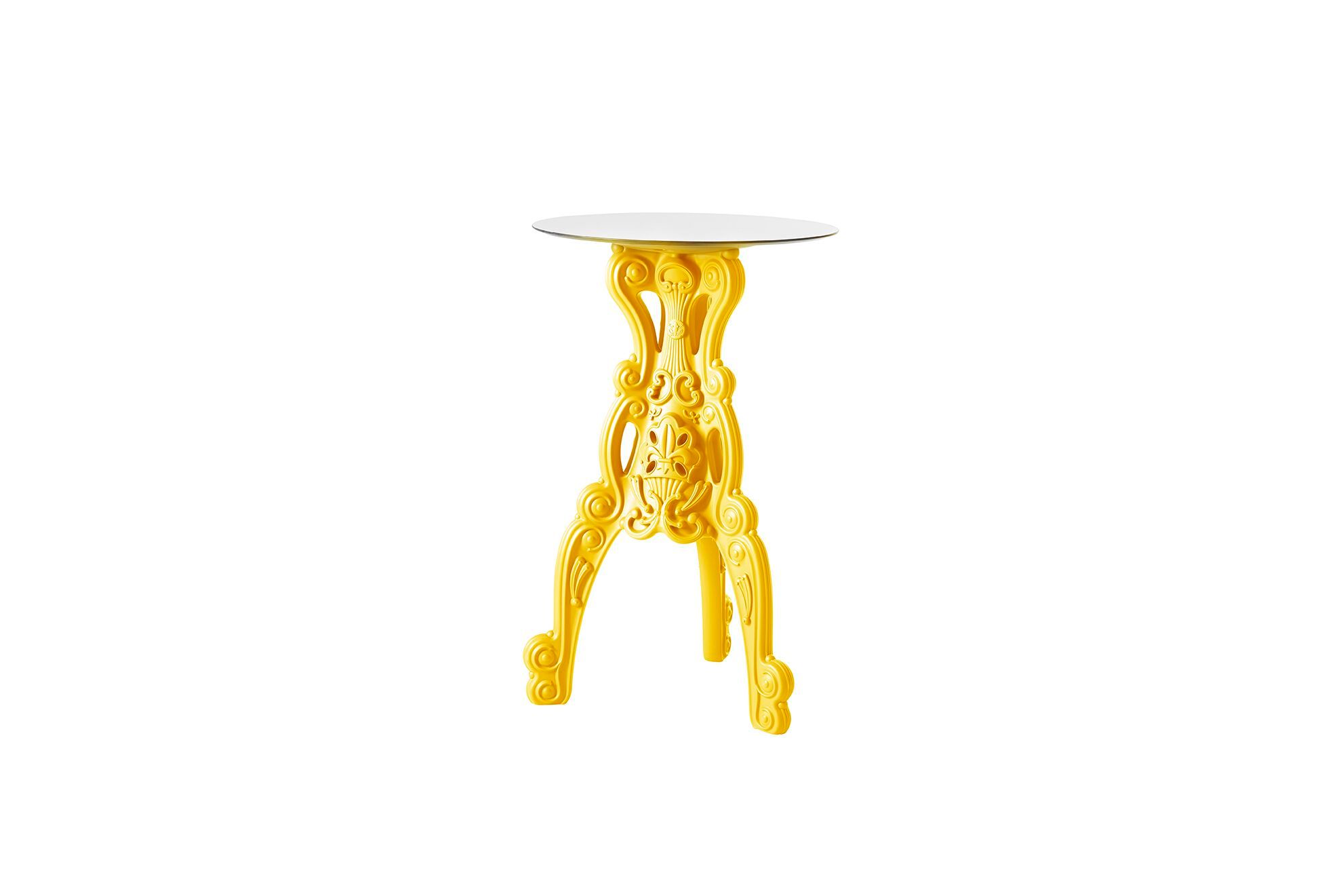 Высокий круглый стол из полиэтилена для контракта SLIDE Дизайн любви ARCH-00080723 - Вид №13