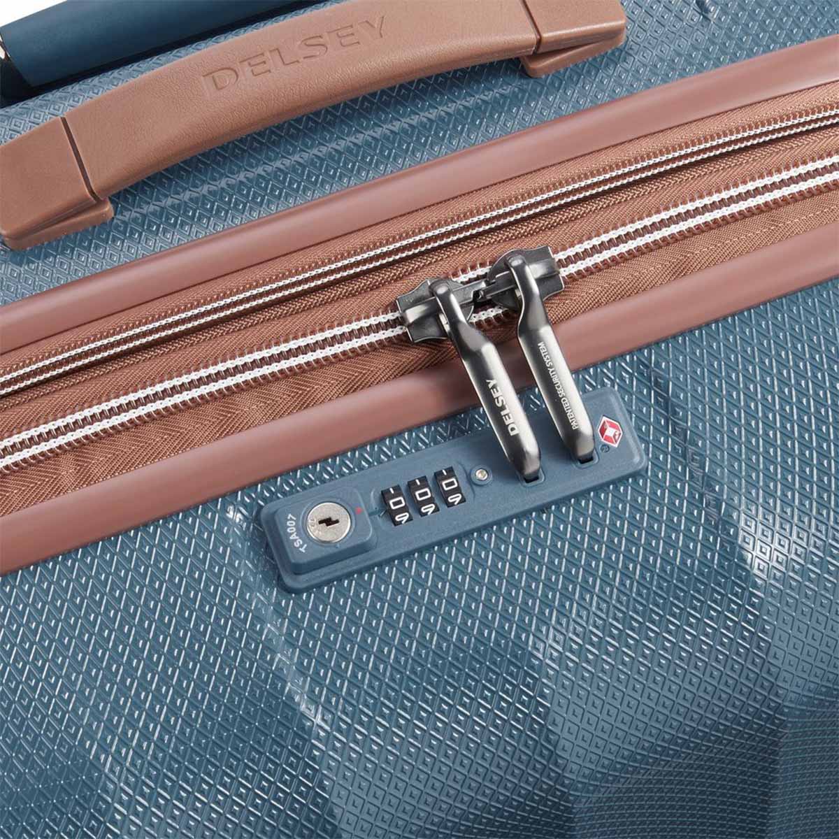 2087820 12 Чемодан 2087820 4 Double Wheels Expandable Trolley Case 67 Delsey ST Tropez  - Вид №5