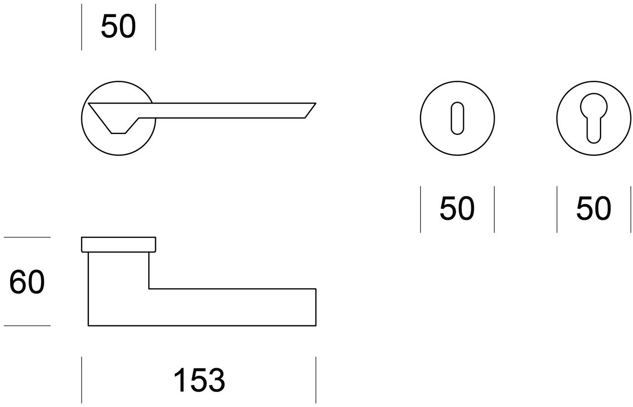 Ento Латунная ручка Cedro 6060 - Вид №5