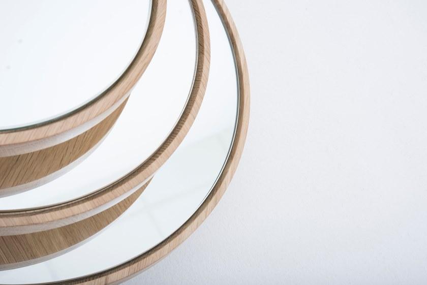 Gazzda Зеркало настенное круглое в раме Hook/look sun-id-1355001 - Вид №3