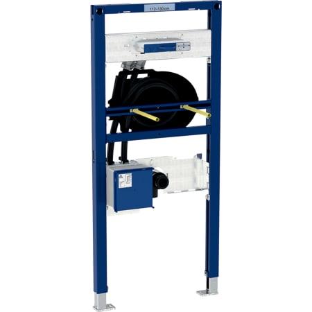 111.069.00.1 Монтажный элемент Geberit Duofix для раковины, 112-130 см, встраиваемый в стену смеситель Geberit ONE с функциональным блоком для скрытого монтажа Geberit 