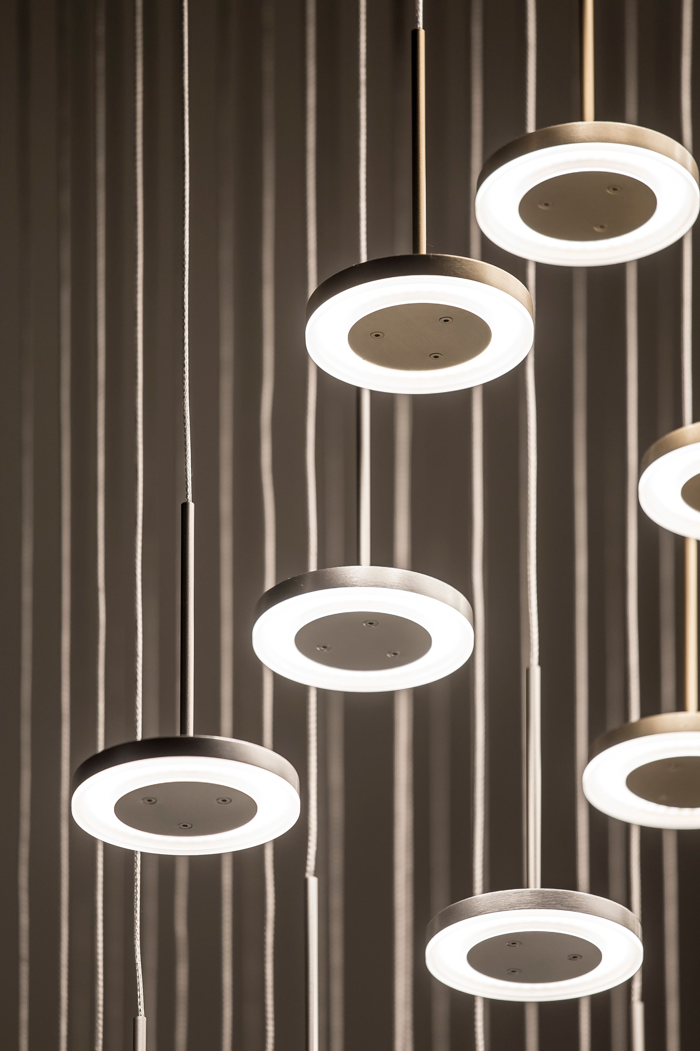 Литой алюминиевый светодиодный подвесной светильник Panzeri красивая ARCH-00097919 - Вид №6