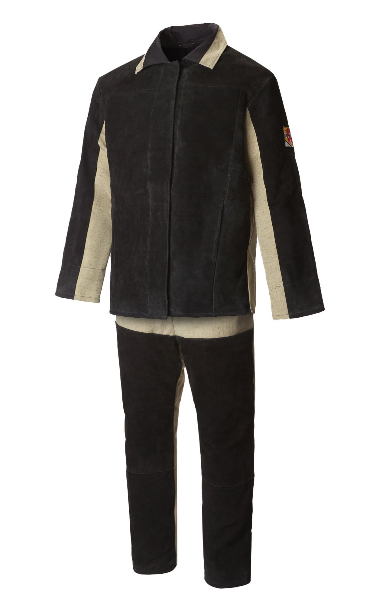 68911 Костюм брезентовый комбинированный cпилком со съемным утеплителем  Одежда для сварщиков  размер 52-54/170-176 Спецодежда 