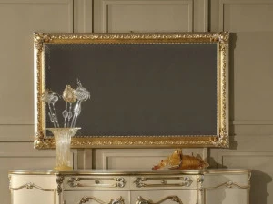 SCAPPINI & C Зеркало настенное прямоугольное сусальное золото и серебро 35th anniversary 2169