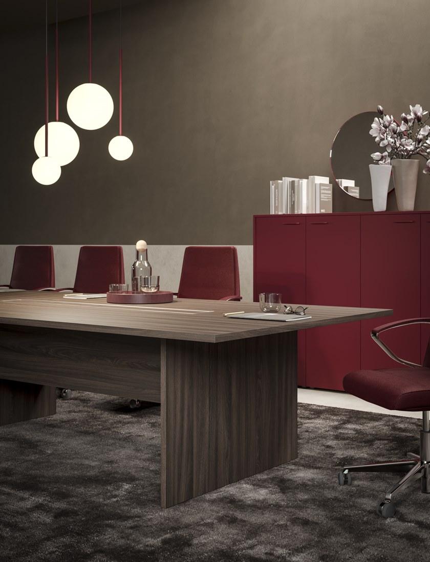 PROF Стол для переговоров из fenix-ntm® с системой управления кабелями Entry sun-id-1372938 - Вид №12