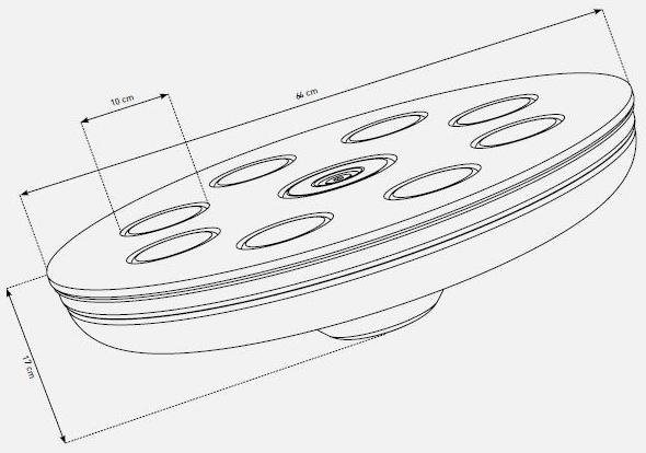 WaterRower Балансовая доска из стали  21110  - Вид №2