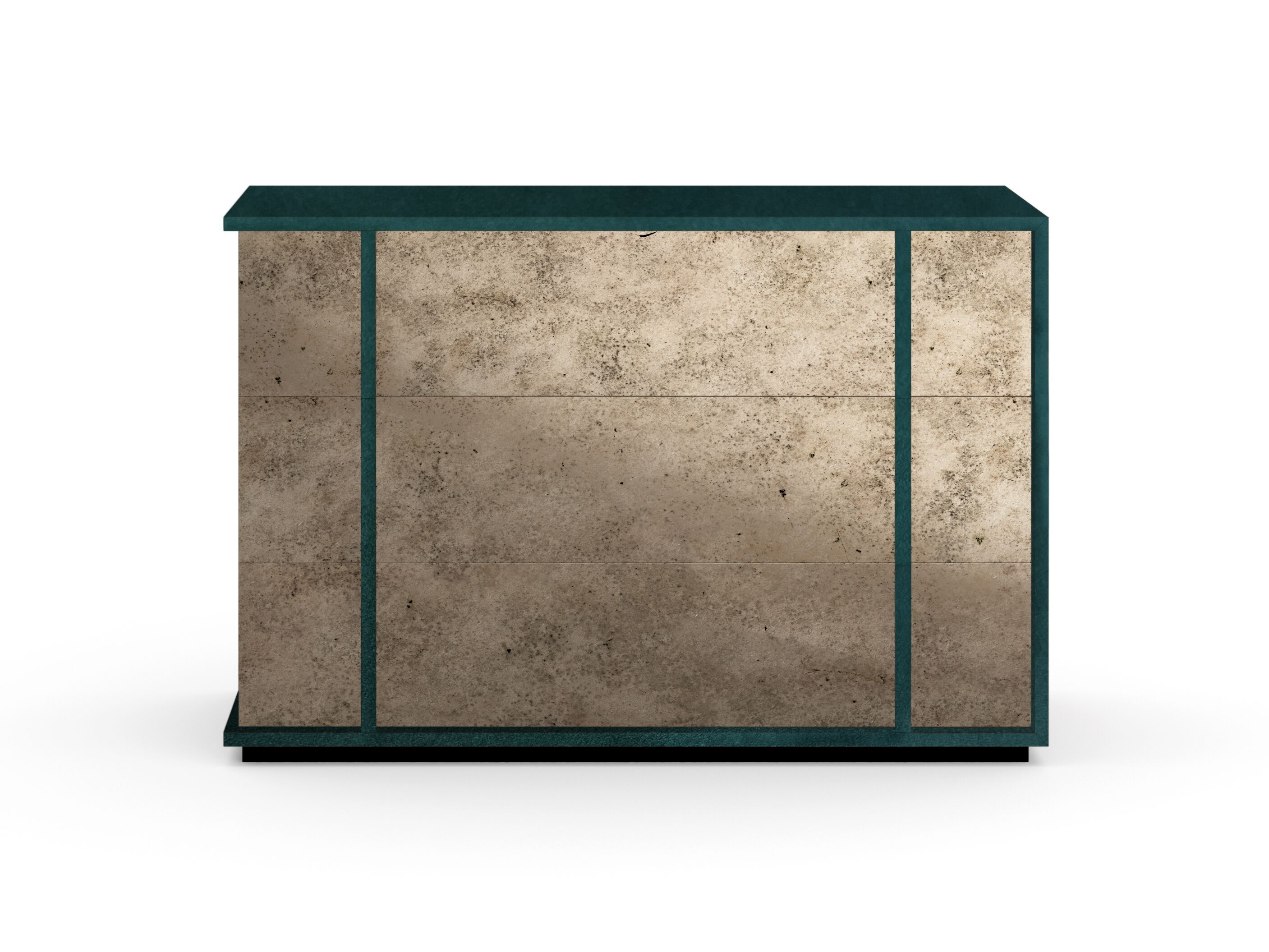 Деревянный и стеклянный комод RIVATELIER CUBE ARCH-00075129 - Вид №2