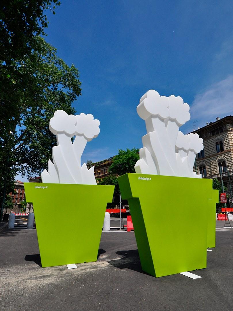 SLIDE Ваза из полиэтилена sun-id-1345124 - Вид №9