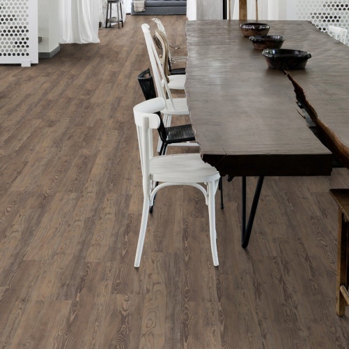 Пробка Wicanders Authentica Antique Smoked Pine (Гладкая) 1220х185 мм E1XB001 - Вид №11