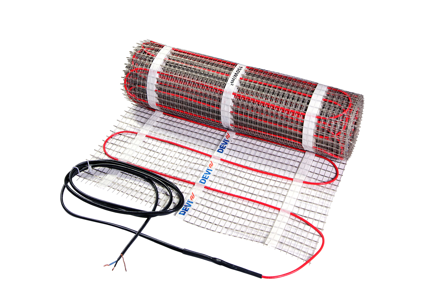 Danfoss DEVIcomfort™ 150T — двухжильные нагревательные маты для теплого пола под плитку DEVIcomfort 150T мат 600Вт 230В 4м² 83030574 