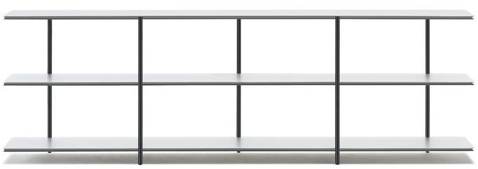 Living Divani Книжный шкаф двухсторонний лакированный Aero sun-id-1453353 - Вид №1