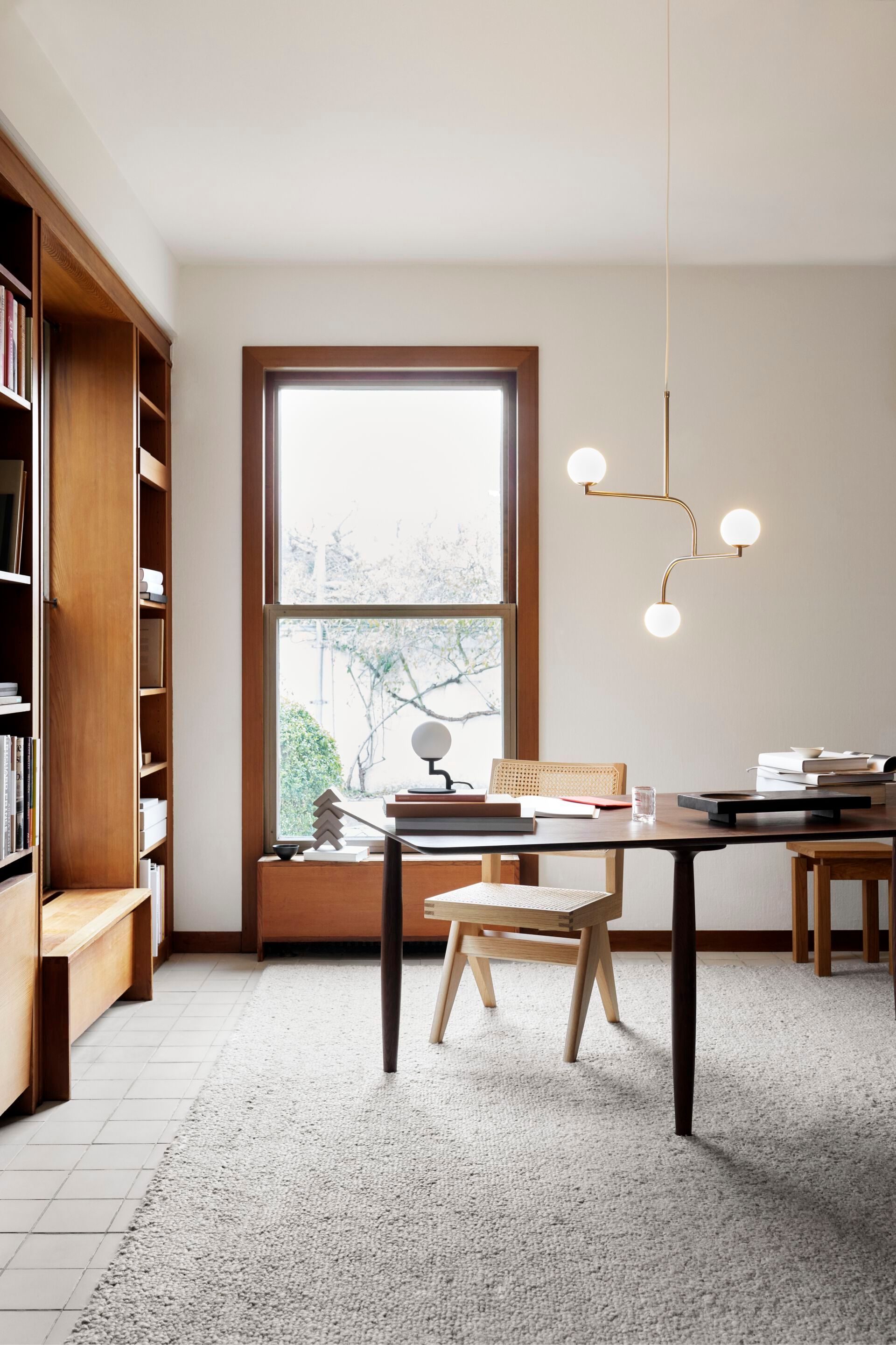 Настольная лампа из металла и опала Pholc Mobil ARCH-00033424 - Вид №3