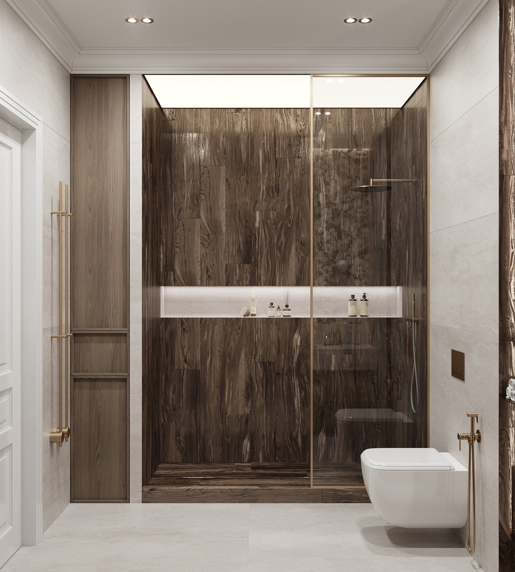 Керамогранит PEARSIAN WOOD CHARCOAL 20х120 Creanza CW-CR01-B